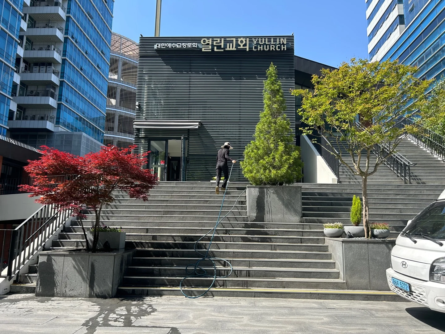 안양 열린교회 | 창조원 조경관리 시공사례